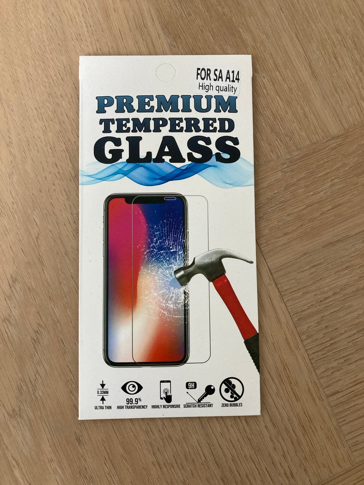 Glass Screenprotector Samsung A14, Ophalen of Verzenden, Nieuw, Bescherming, Samsung