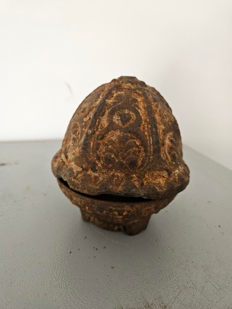 Antieke gietijzeren ornament, Ophalen of Verzenden