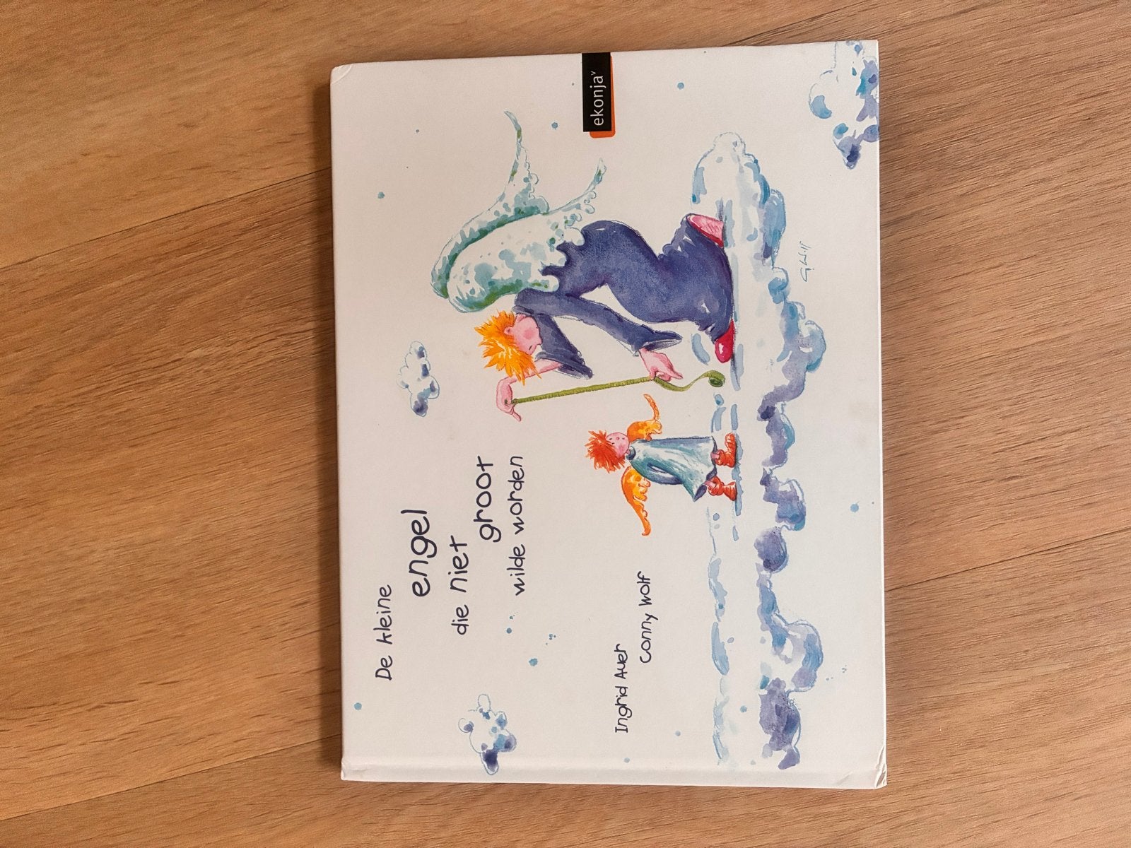 De kleine engel die niet groot wilde worden - Ingrid Auer, Ophalen of Verzenden, Zo goed als nieuw, Sprookjes
