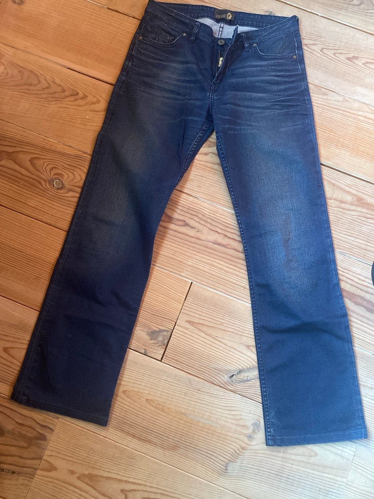Kuyichi Organic Cotton Jeans dames - W30/34, Ophalen of Verzenden, Zo goed als nieuw, Blauw, Overige jeansmaten