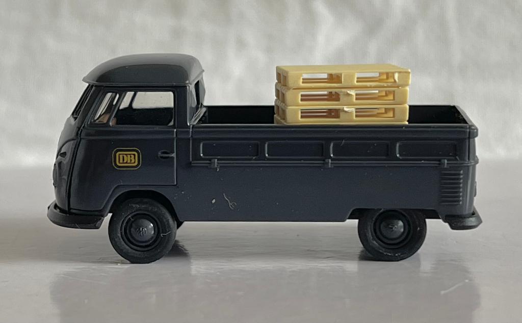 Brekina: Volkwagen T1 pickup van de DB, Ophalen of Verzenden, Nieuw, Gelijkstroom of Wisselstroom, Fleischmann