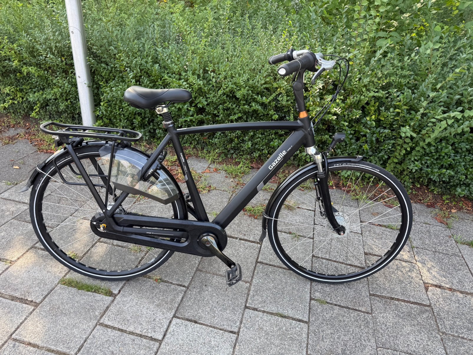 Gazelle orange c7 herenfiets, Fietsen en Brommers, Versnellingen, Ophalen of Verzenden, Zo goed als nieuw, 57 tot 61 cm
