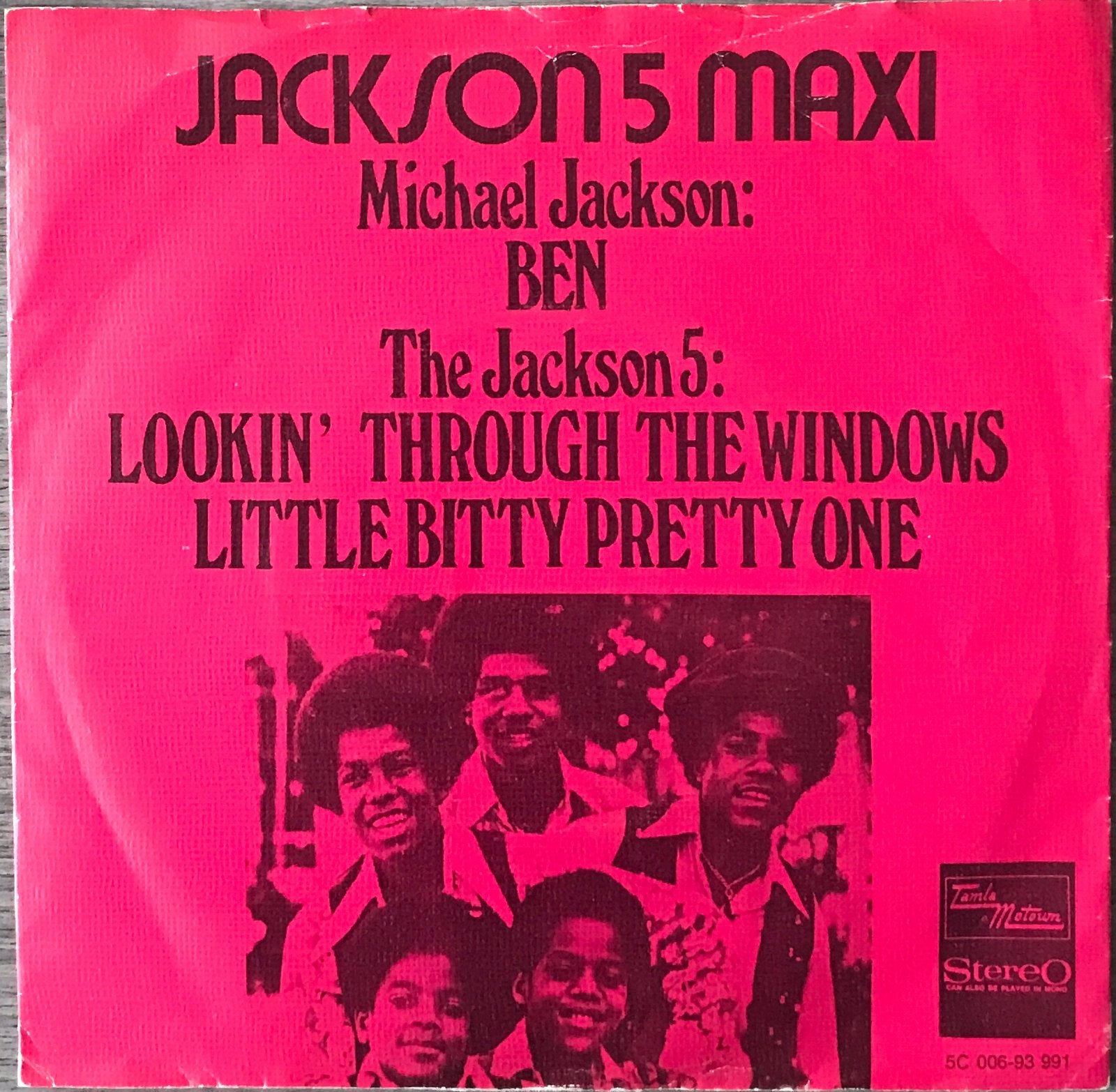 JACKSON 5 MAXI (NL’72) HEEL MOOI (NLop2/UKop7/USop1), Cd's en Dvd's, Verzenden, 7 inch