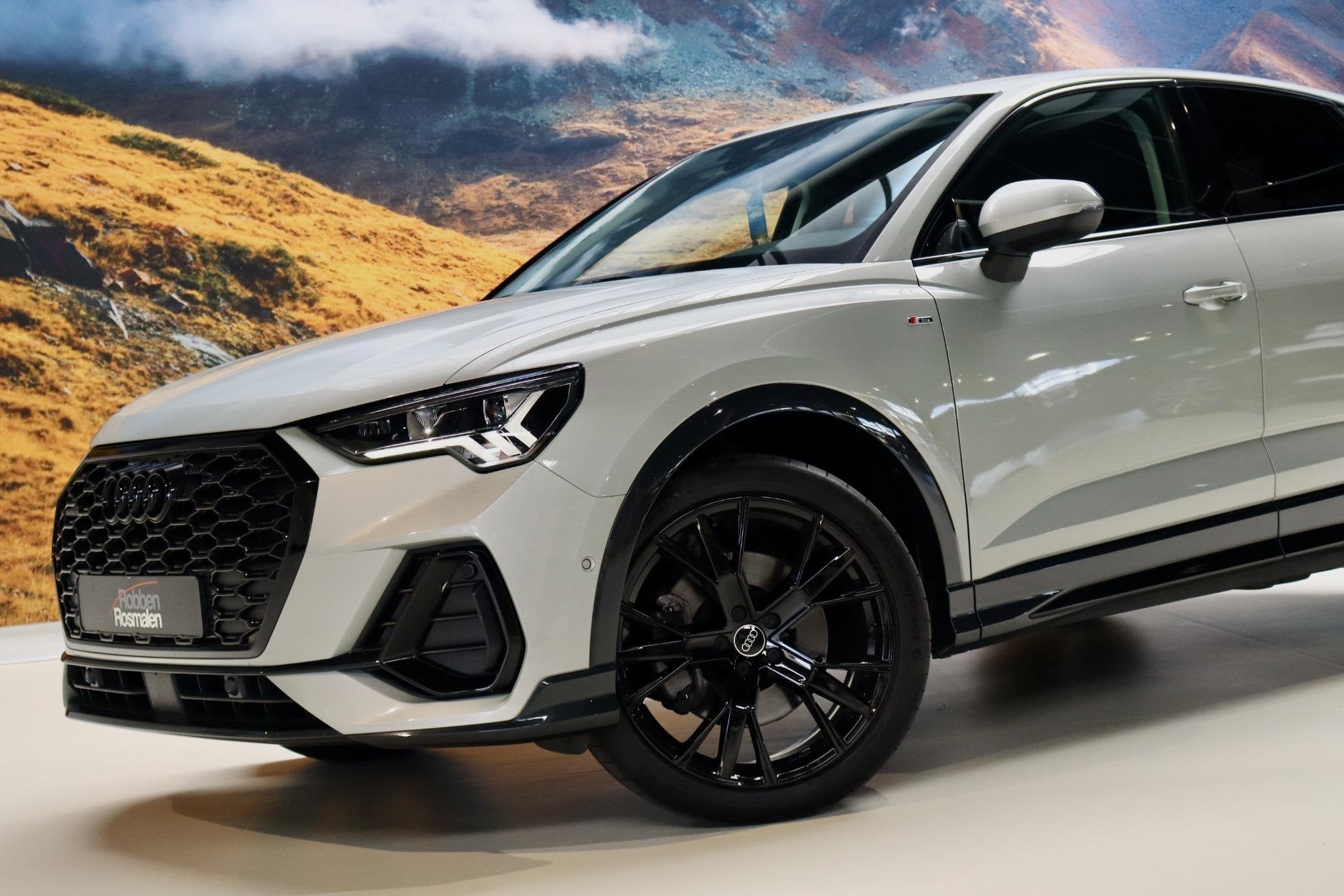 Audi Q3 Sportback 45 TFSI Quattro Pro Line S|Dew silver met., Automatische klimaatregeling, Gebruikt, 4 cilinders, 1984 cc