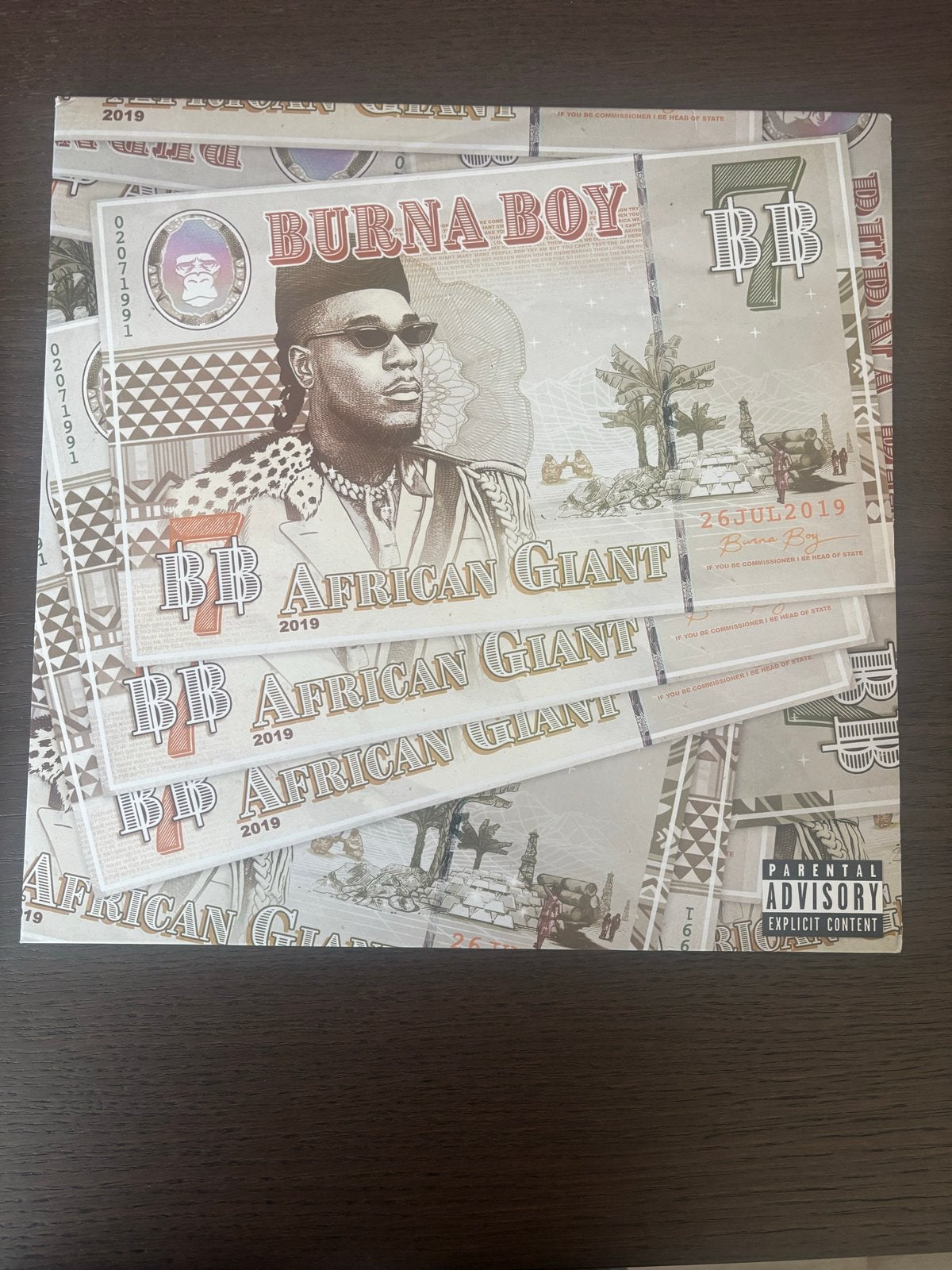 Burna Boy - African Giant LP (2019), LP, Overige genres, Ophalen of Verzenden, Zo goed als nieuw