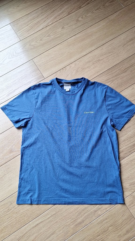 Calvin Klein t-shirt maat XL, Calvin Klein, Blauw, Maat 56/58 (XL), Ophalen of Verzenden