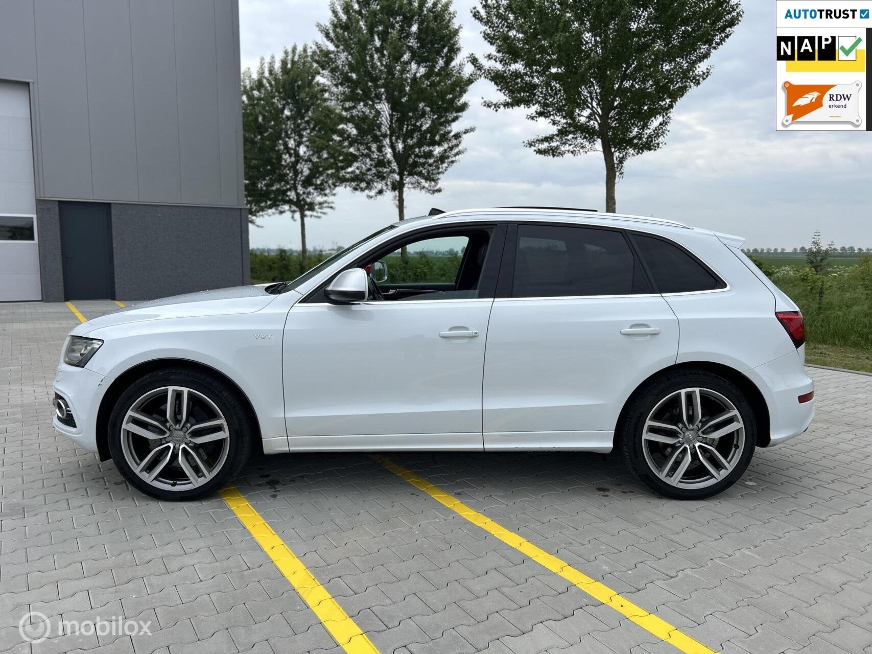 Audi SQ5 3.0 TDI SQ5 quattro Pro Line|B&O|CARPLAY|APK|313PK|, Automaat, Euro 5, 15 km/l, Wit