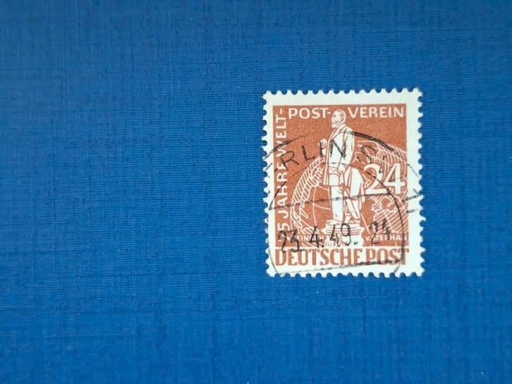 Postzegel Berlijn 1949 Postzegelvereniging 24 Pfennig 14-06, Ophalen of Verzenden, BRD, Gestempeld