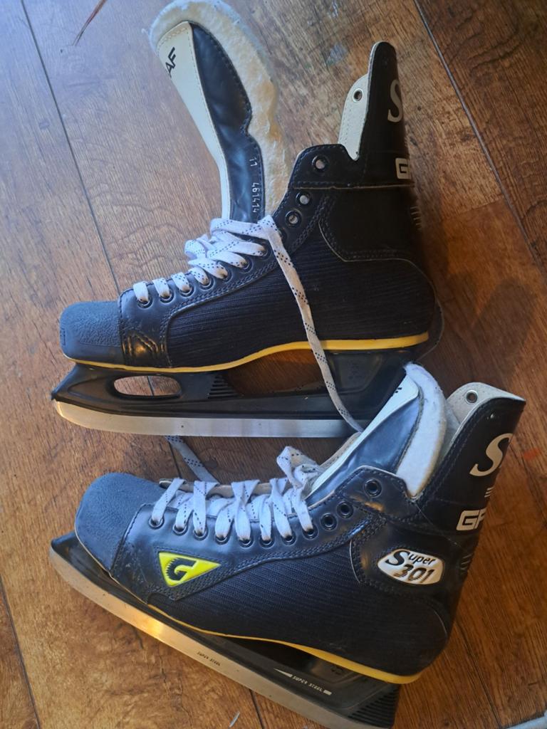Graf Super 301 IJshockeyschaatsen - Maat 46, Ophalen of Verzenden, Gebruikt, IJshockeyschaatsen, Overige merken