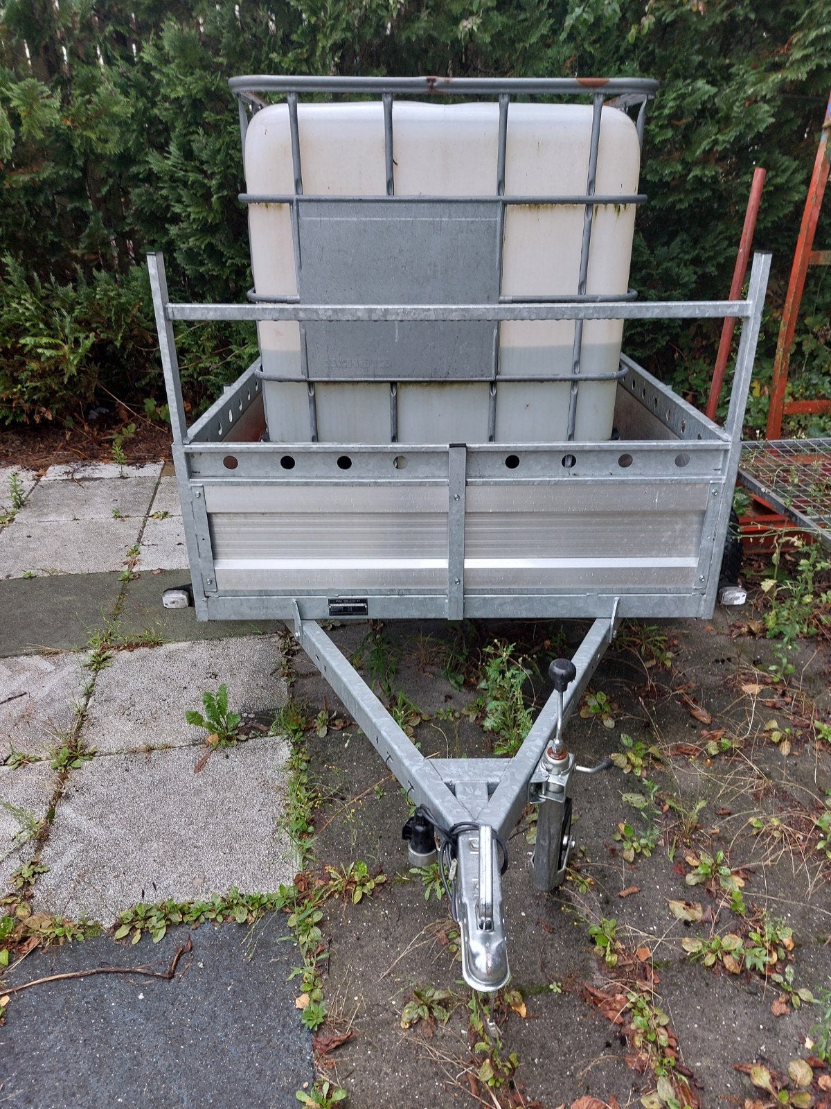 Aanhangwagen, Ophalen, Zo goed als nieuw