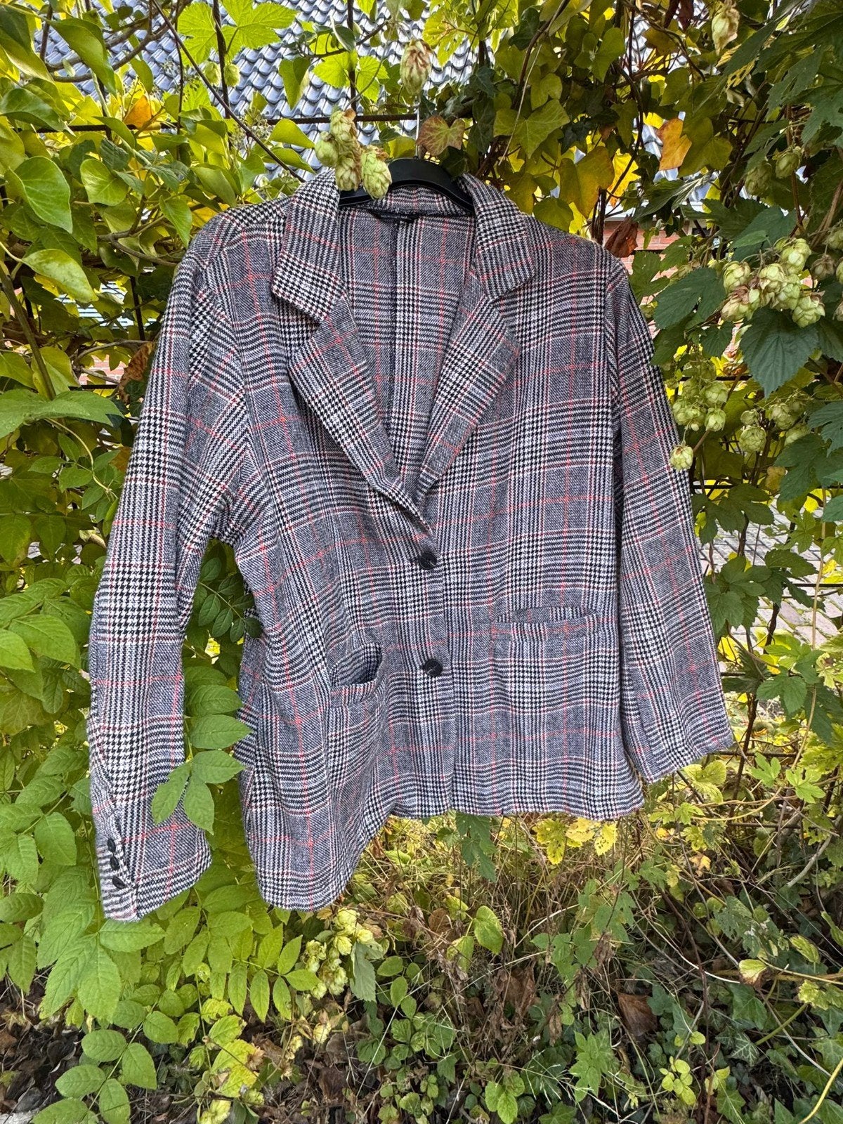 Shein Curve Geruite Blazer 2XL, Kleding | Dames, Maat 46/48 (XL) of groter, Ophalen of Verzenden, Zo goed als nieuw, Jasje
