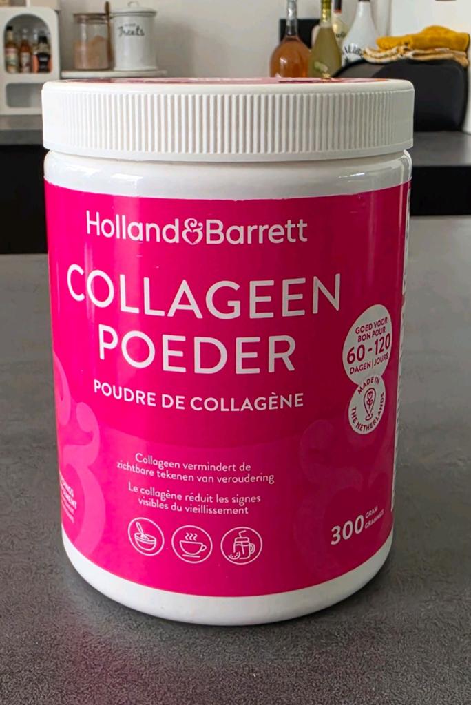 Holland & Barrett collageen poeder 300 gram 60 porties - new, Sport en Fitness, Gezondheidsproducten en Wellness, Ophalen of Verzenden