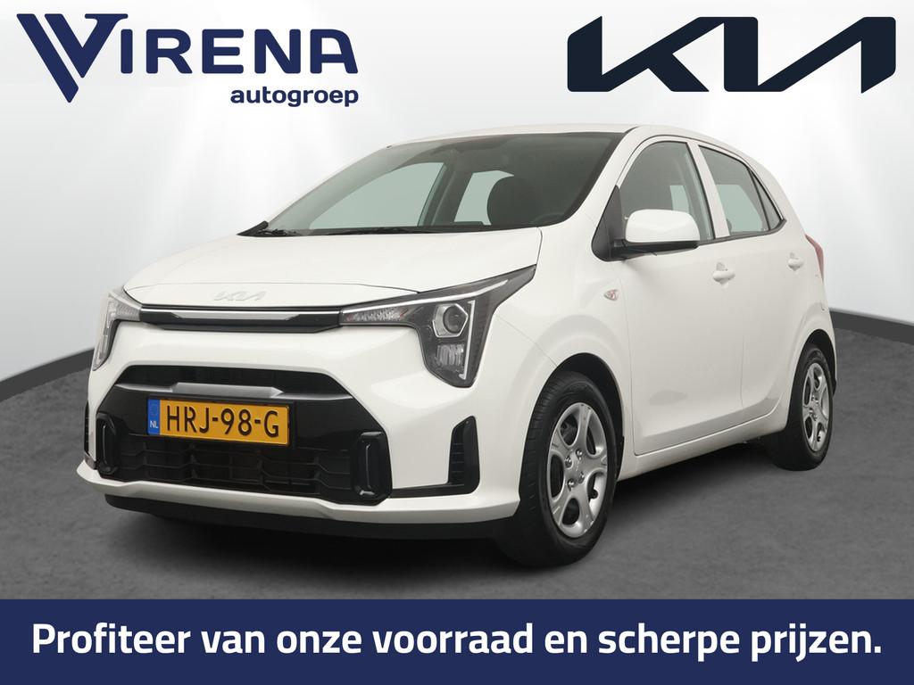 Kia Picanto 1.0 DPI DynamicLine - Achteruitrijcamera - Airco, Voorwielaandrijving, Stof, 4 stoelen, Wit