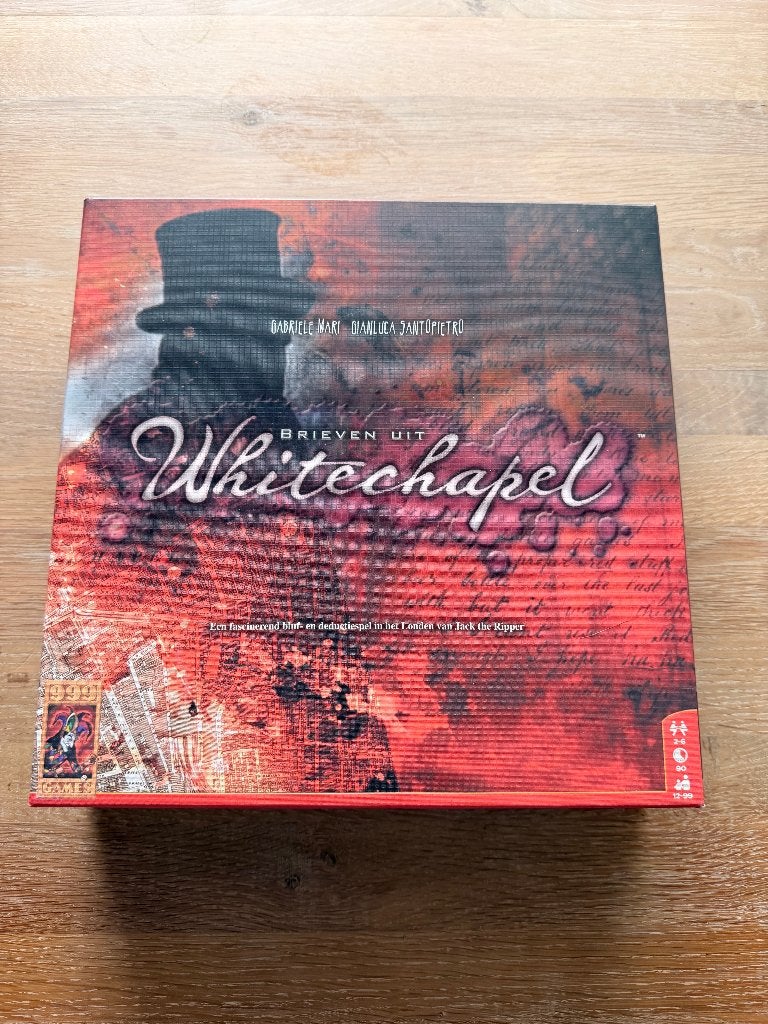 Bordspel 'Brieven uit Whitechapel', Vijf spelers of meer, Ophalen, Zo goed als nieuw, 999 Games