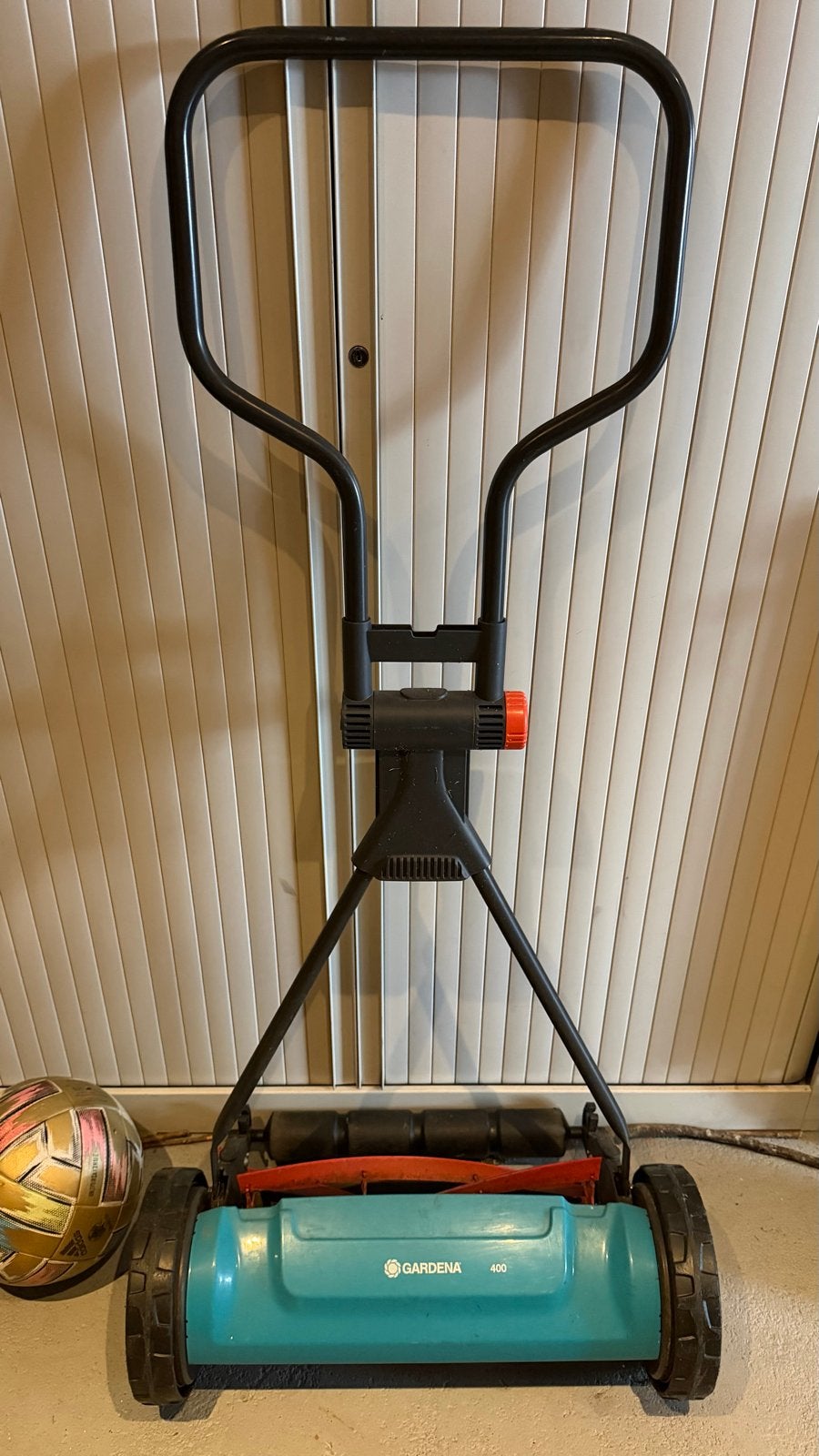 Goed werkende Gardena handmaaier, Ophalen, Gebruikt, Handgrasmaaier, 30 t/m 39 cm
