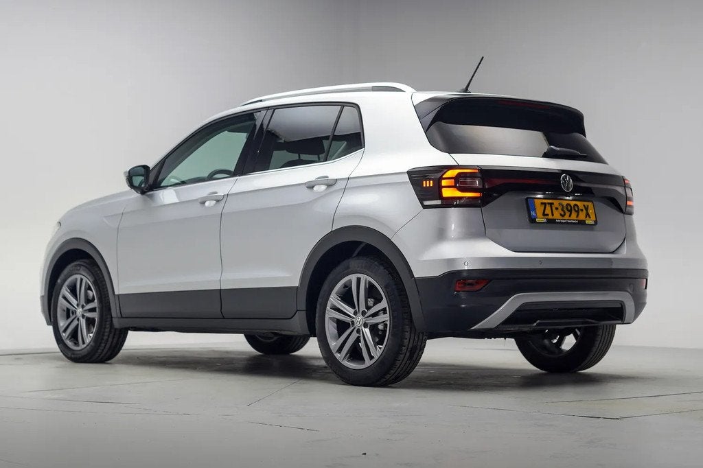 Volkswagen T-Cross 1.0 TSI Style [ Navi Trekhaak Adapt.cruis, Auto's, T-Cross, Gebruikt, 116 pk, Origineel Nederlands