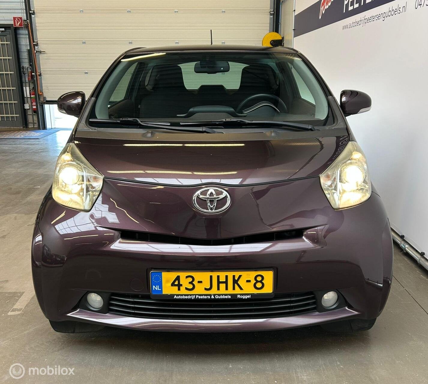 Toyota iQ 1.0 VVTi Aspiration, Stof, Gebruikt, Zwart, Overige kleuren