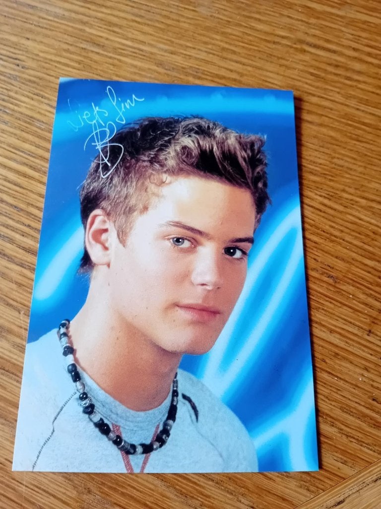 Jim Bakkum Idols kaart 5, Ophalen of Verzenden, Zo goed als nieuw, Foto of Kaart