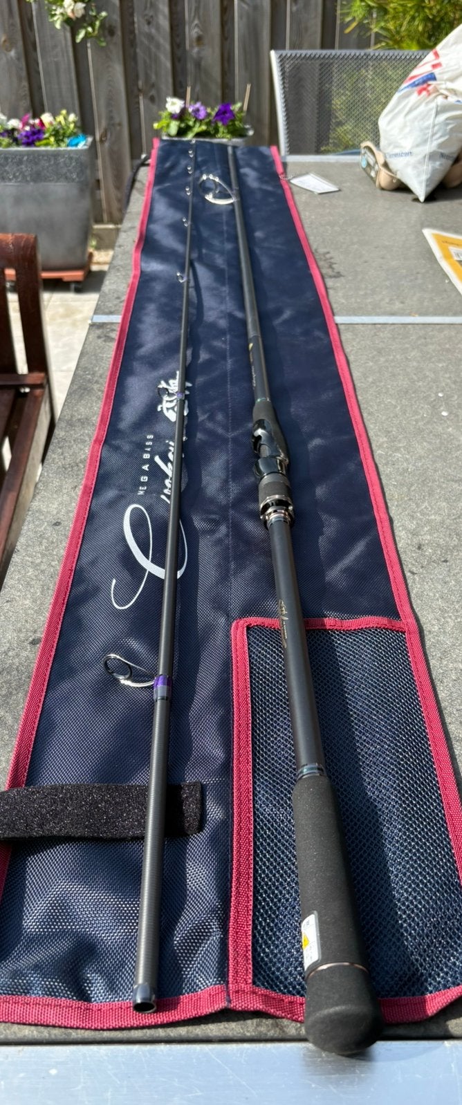 Megabass cookai CK 108MHS, Watersport en Boten, Ophalen of Verzenden, Zo goed als nieuw, Werphengel