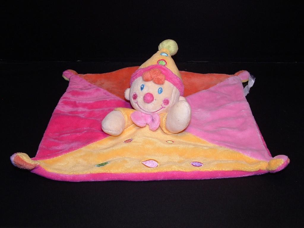 NICOTOY POPJE CLOWN BALIMO KNUFFELDOEKJE VELOURS 4, Verzenden, Nieuw, Overige typen
