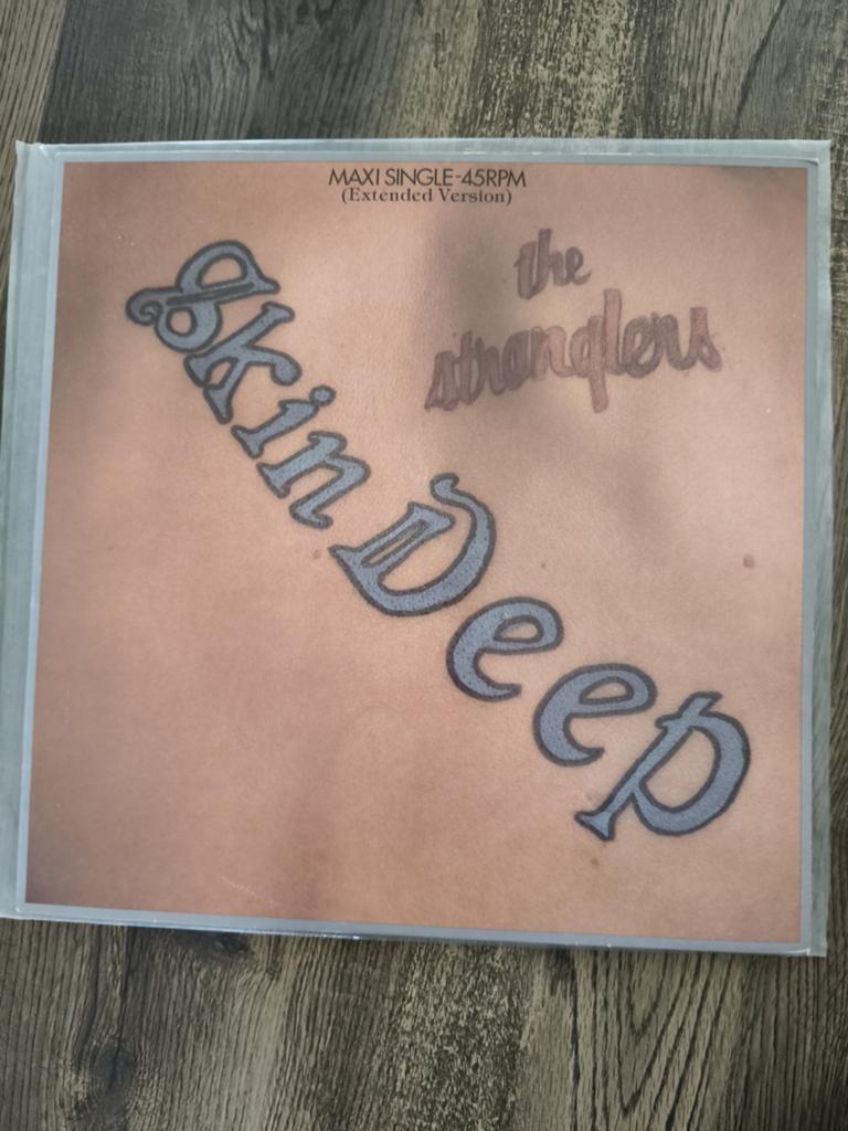 The Stranglers - Skin Deep (Maxi-Single 45RPM), Cd's en Dvd's, Vinyl Singles, Gebruikt, Maxi-single, 1980 - 1989, Ophalen of Verzenden