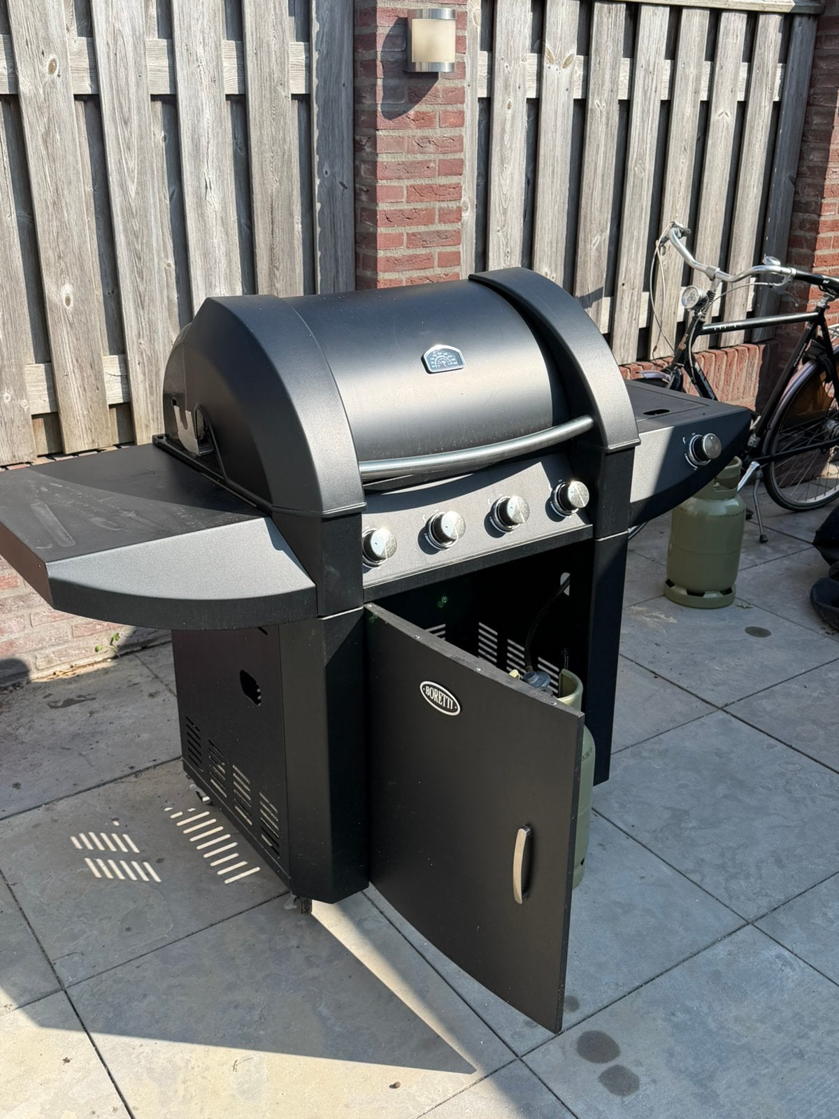 Boretti Robusto gas barbeque (BBQ) minimaal gebruikt.., Ophalen, Zo goed als nieuw