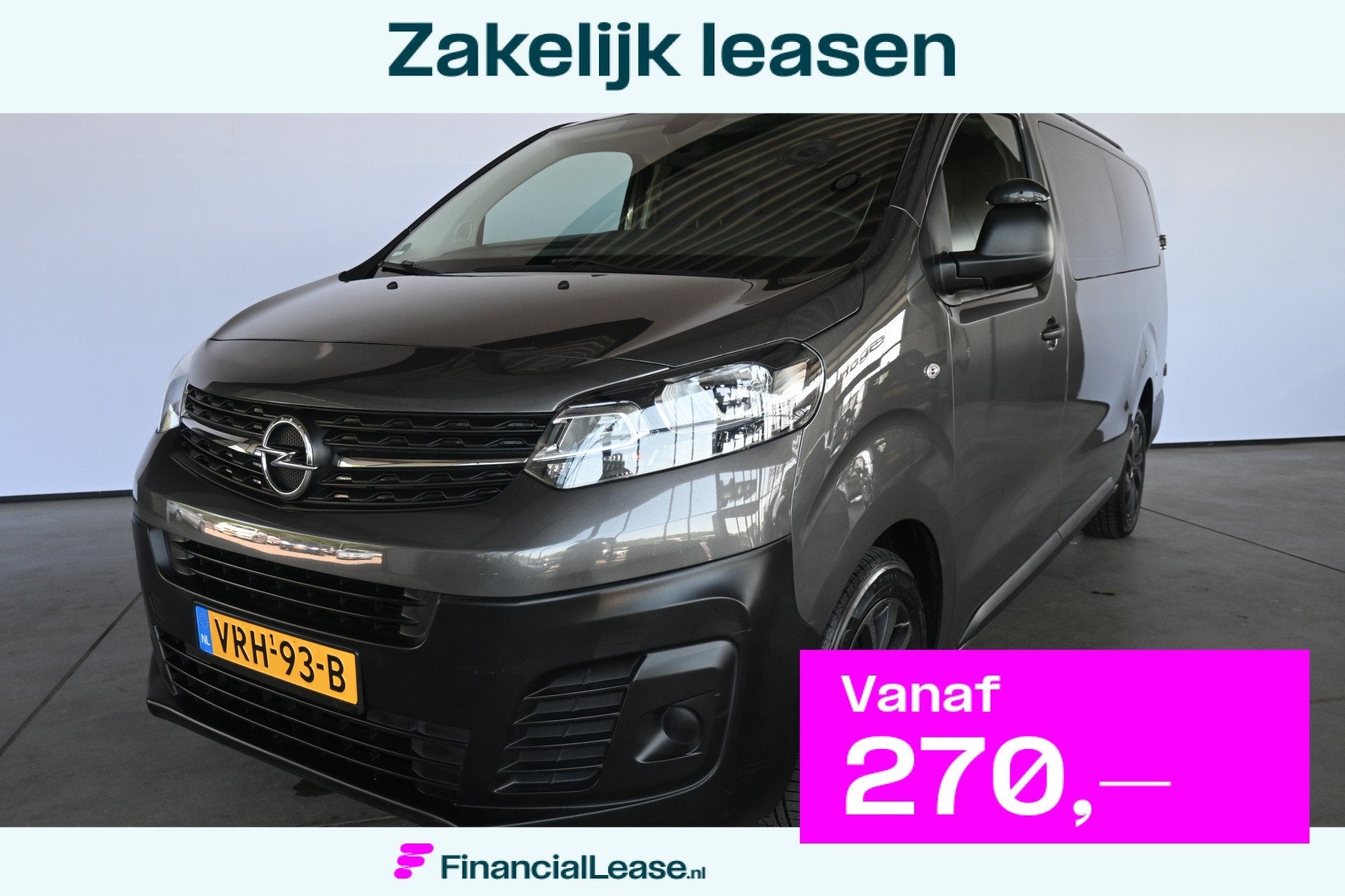 Opel Vivaro 1.5 CDTI L3H1 Edition 6 Persoons Airco Navigatie, Voorwielaandrijving, 15 km/l, Gebruikt, 4 cilinders