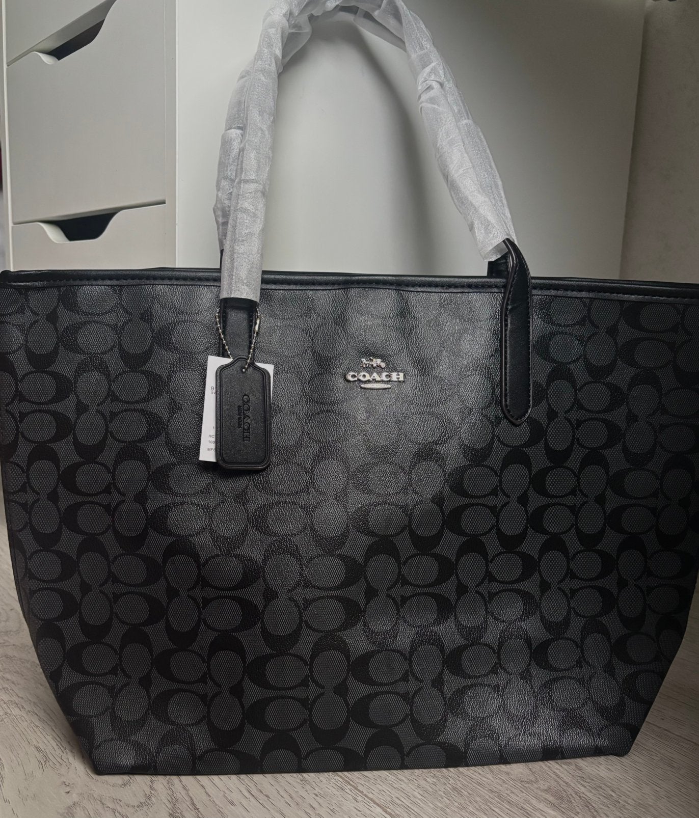 Coach city bag, Ophalen of Verzenden, Nieuw, Zwart, Handtas