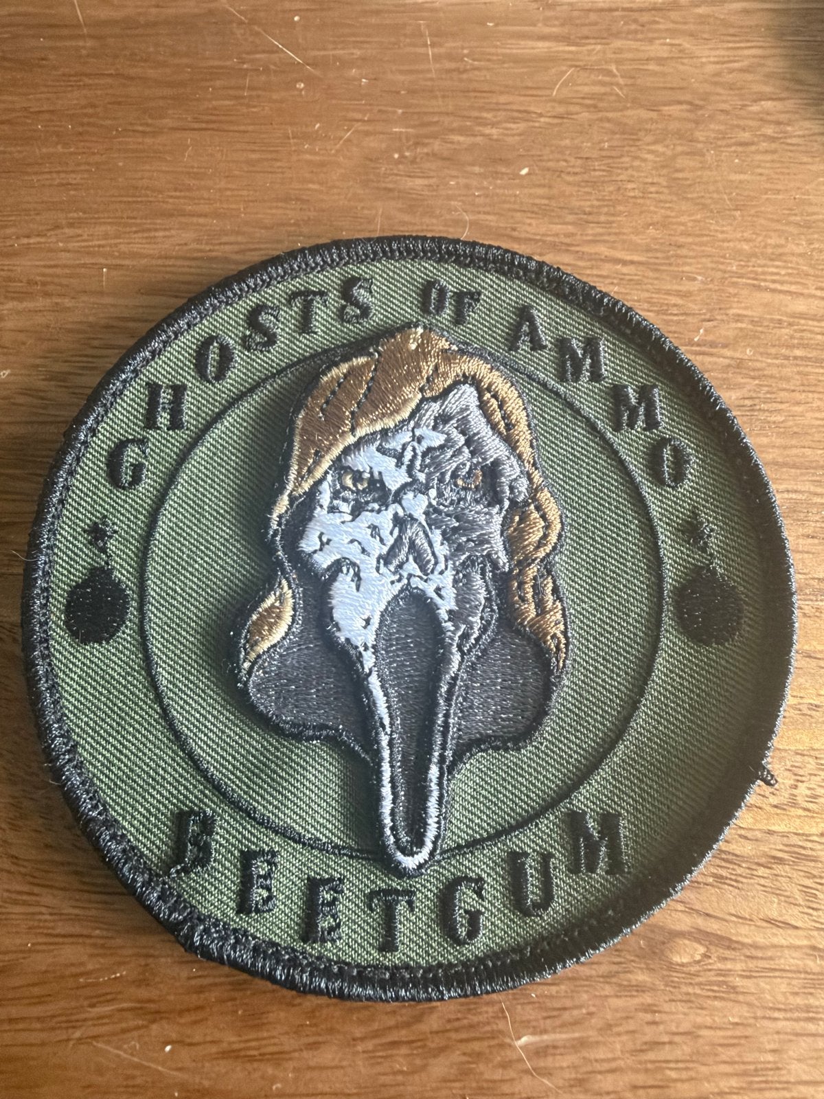 Patch Munitiepark Beetgum Vliegbasis Leeuwarden, Ophalen of Verzenden, Luchtmacht, Nederland, Embleem of Badge
