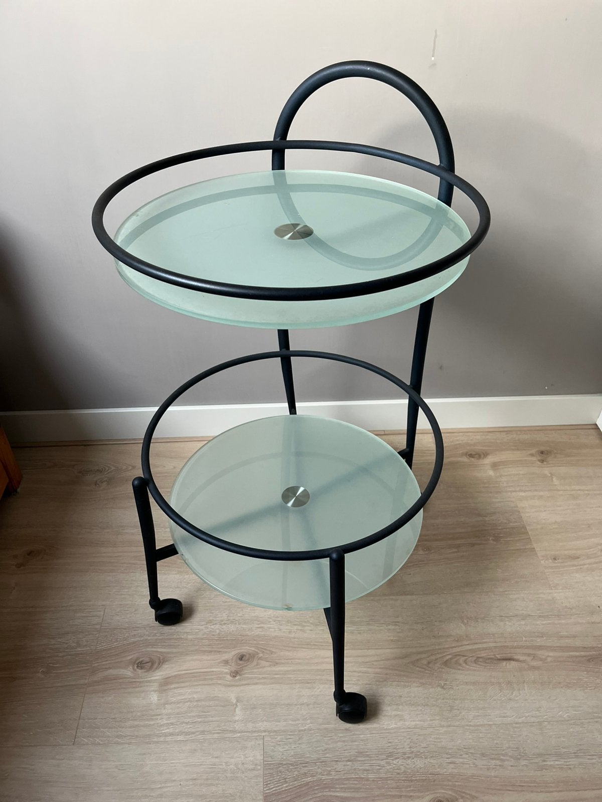 Verrijdbare bijzet / drank tafel, Ophalen, Zo goed als nieuw