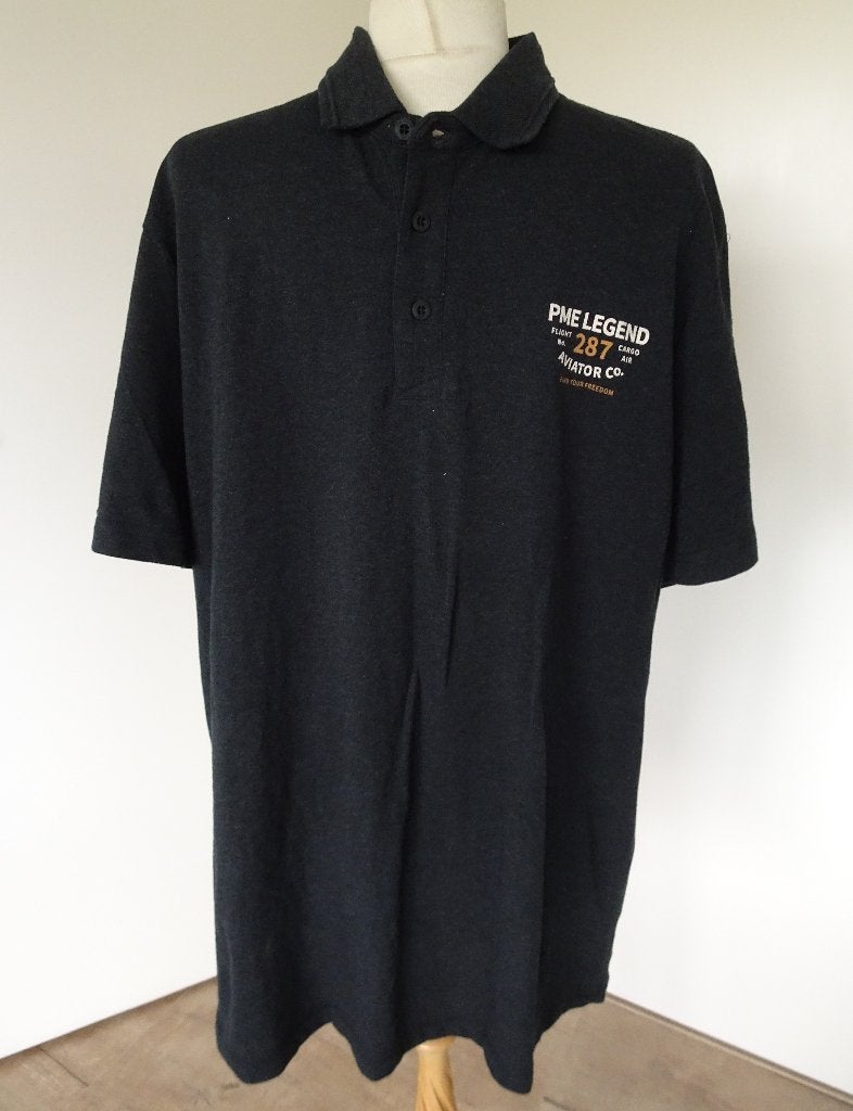 POLO SHIRT VAN PALL MALL ME LEGEND MAAT XXL, Kleding | Heren, T-shirts, Zwart, Pall Mall PME Legend, Nieuw, Overige maten