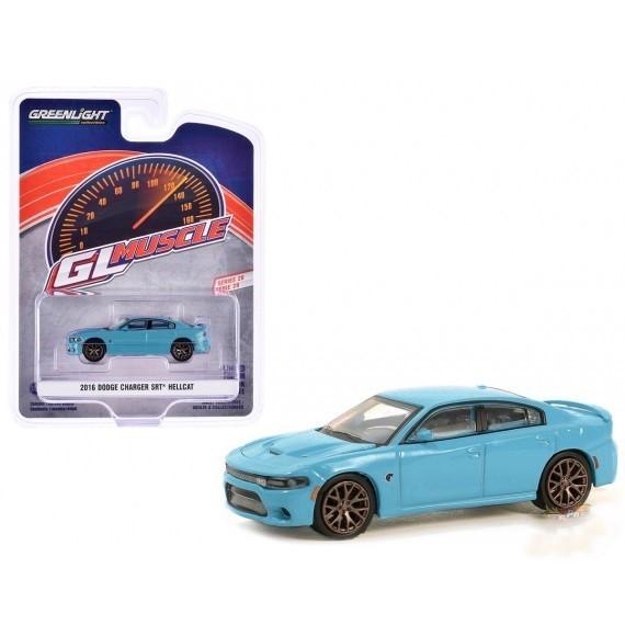 2016 Dodge Charger SRT Hellcat van Greenlight 1/64, Ophalen of Verzenden, Nieuw, Auto