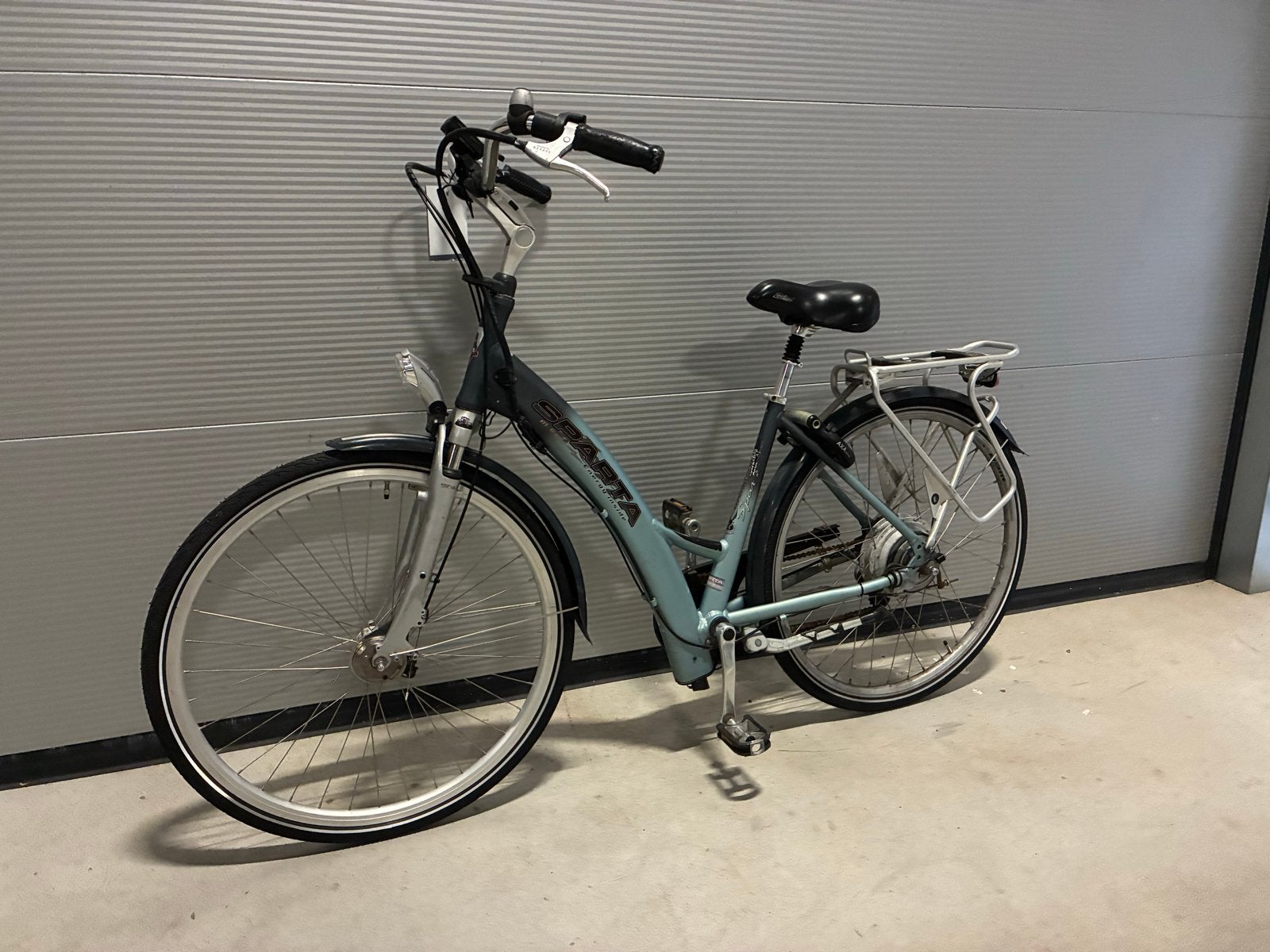 Sparta E-bike met 6154 km op de teller, frame 46/28", Ophalen, Sparta, Gebruikt, Minder dan 47 cm