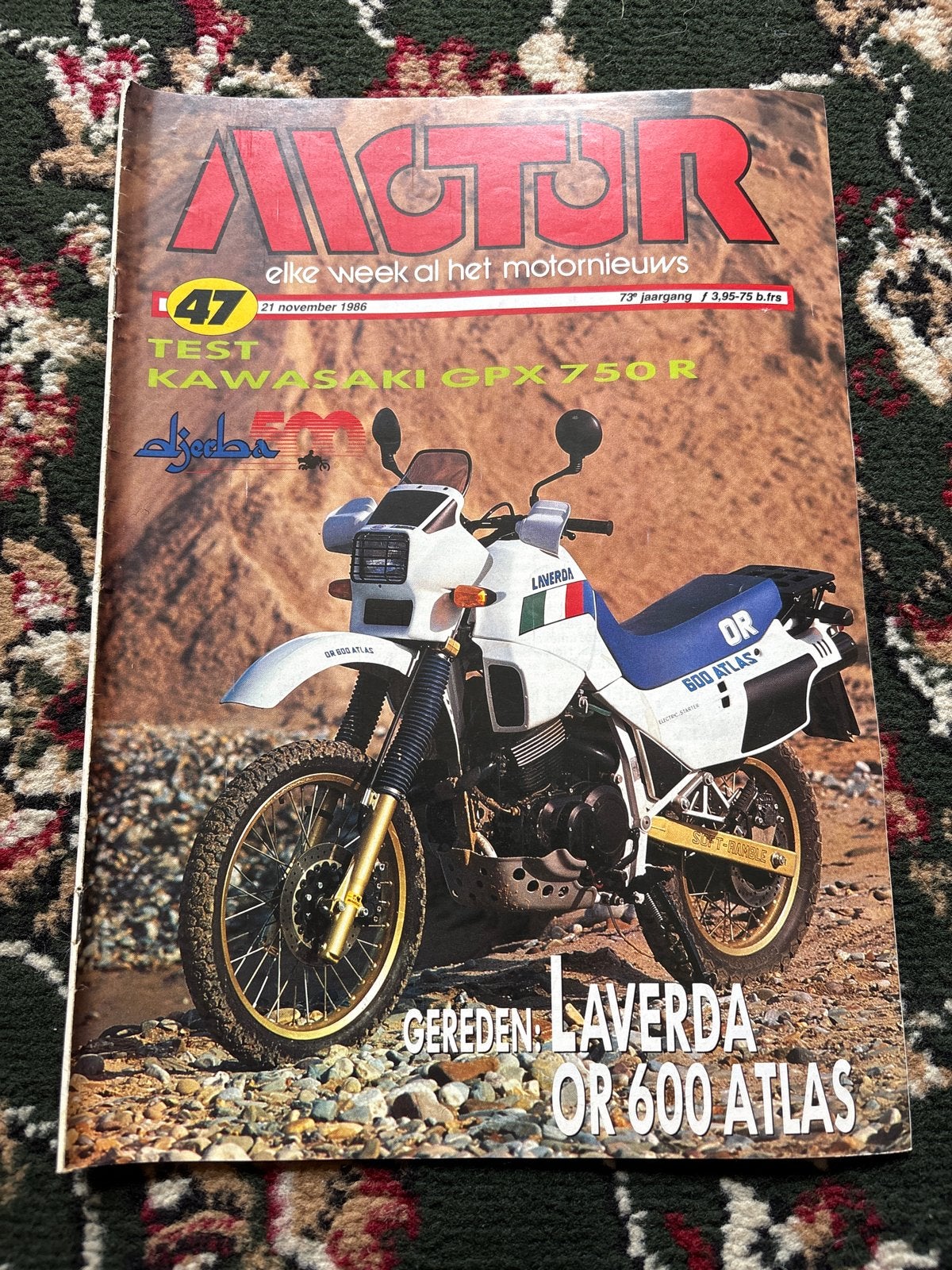 Motor Magazine 47 - 21 november 1986 - Laverda OR 600, Ophalen of Verzenden, Gelezen, Algemeen