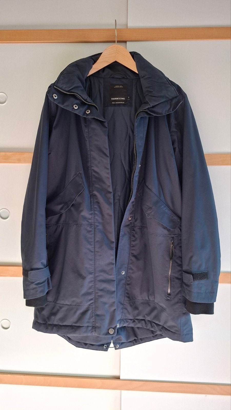Didriksons parka winter 40, Maat 42/44 (L), Zo goed als nieuw, Didriksons, Verzenden