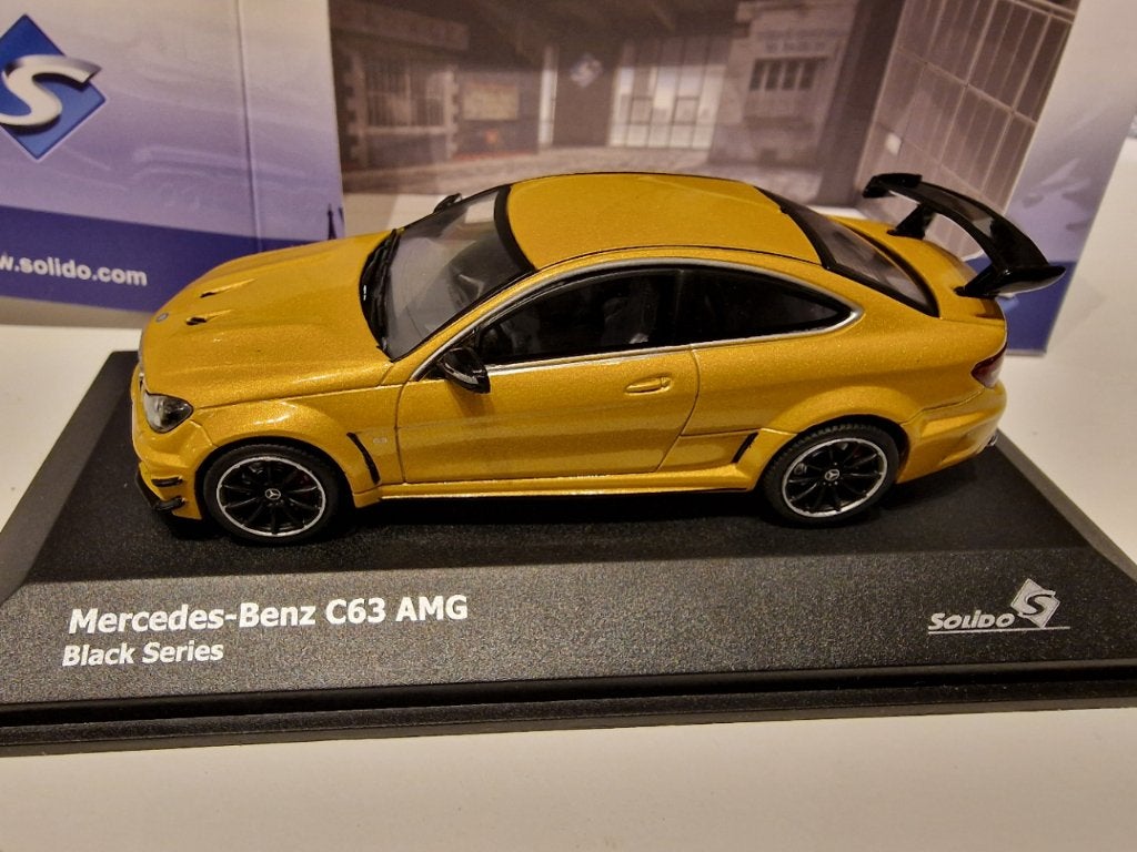 Mercedes-benz C63 AMG 1/43, Ophalen of Verzenden, Nieuw, Auto, Solido
