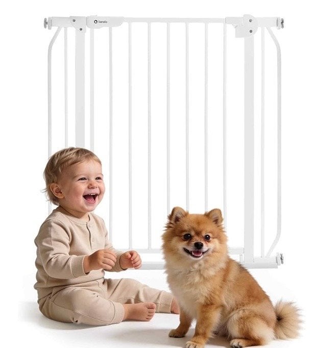 Veiligheidshekje voor baby's (en evt huisdieren), Kinderen en Baby's, Traphekjes, Ophalen, Nieuw, Klemhekje, Metaal of IJzer