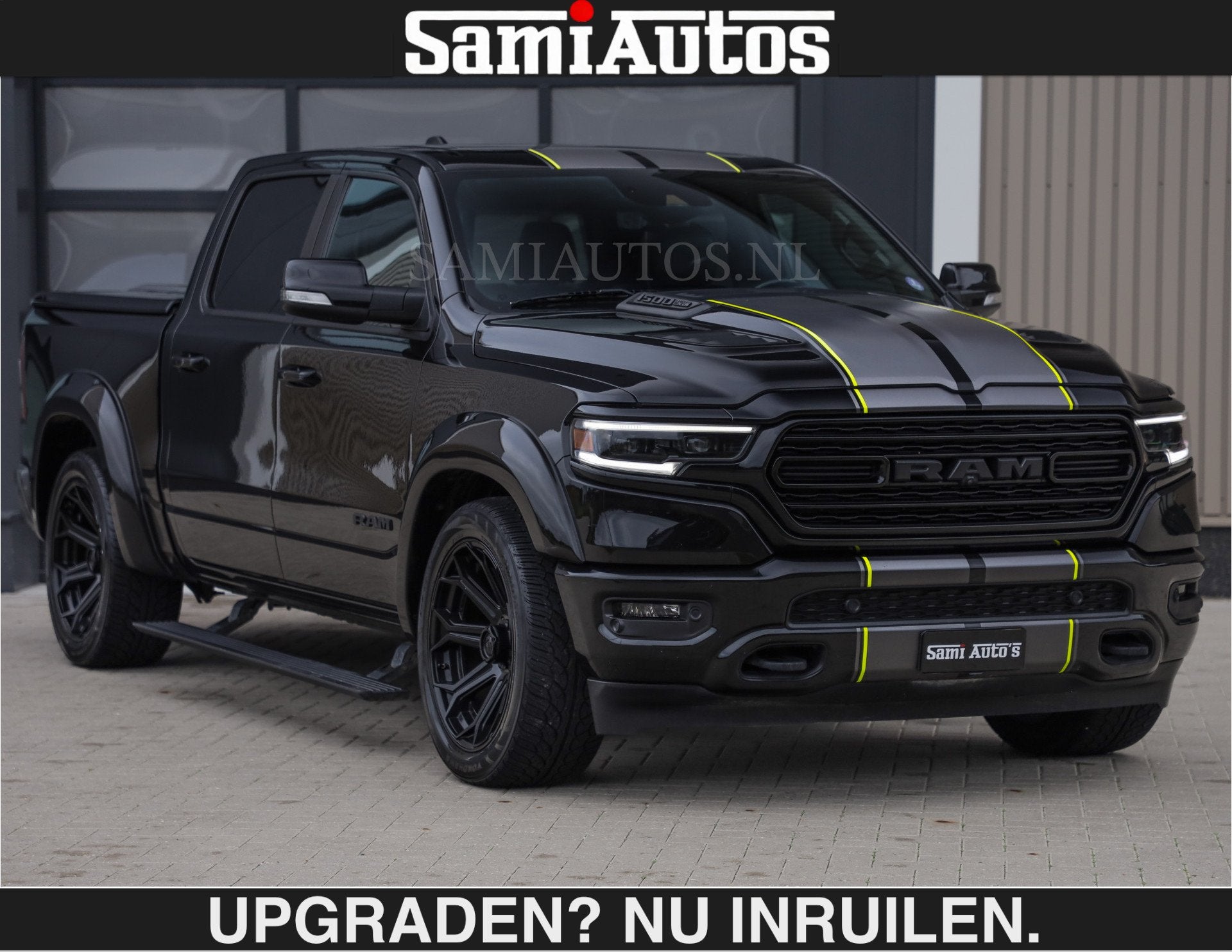 Dodge Ram WIDE BODY | LIMITED 5.7 V8 | STRIPING | DIKKE WIEL, Automaat, Gebruikt, 5654 cc, Met garantie (alle)