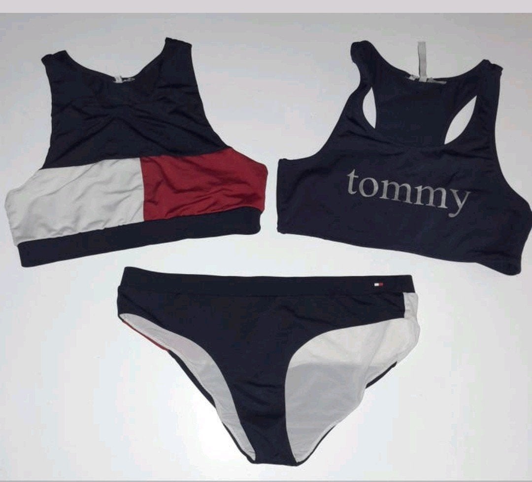 Bikini van Tommy Hilfiger maat 164, Ophalen of Verzenden, Zo goed als nieuw, Meisje, Sport- of Zwemkleding