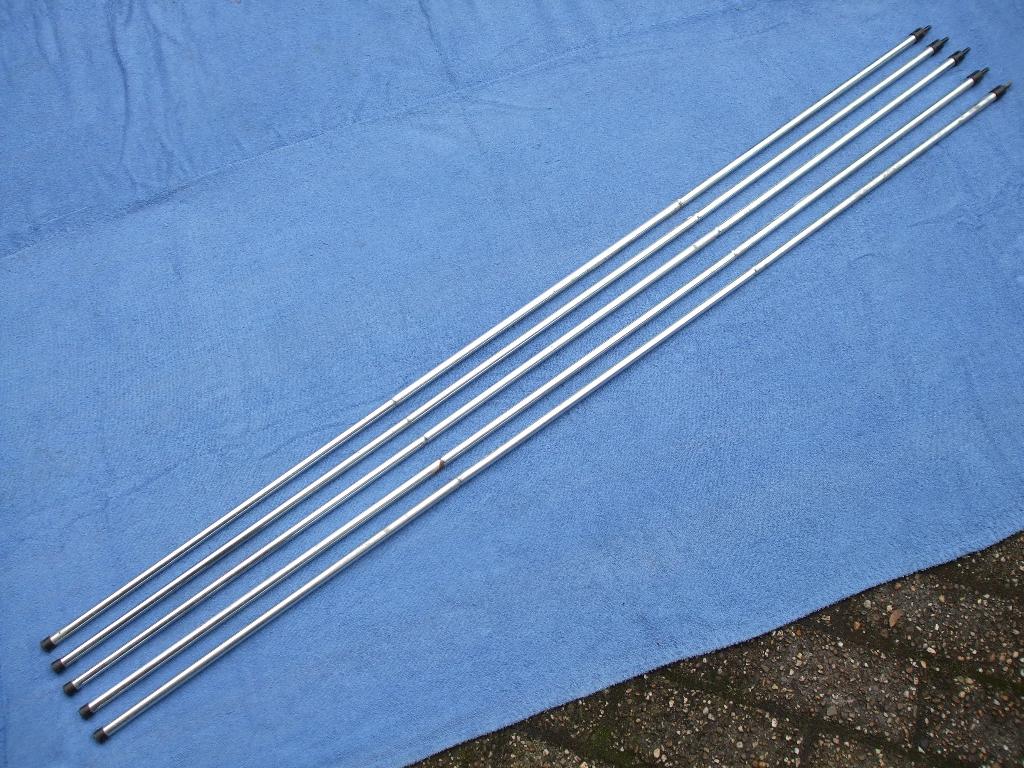 Windschermstokken L= 145 cm., Ophalen of Verzenden, Zo goed als nieuw