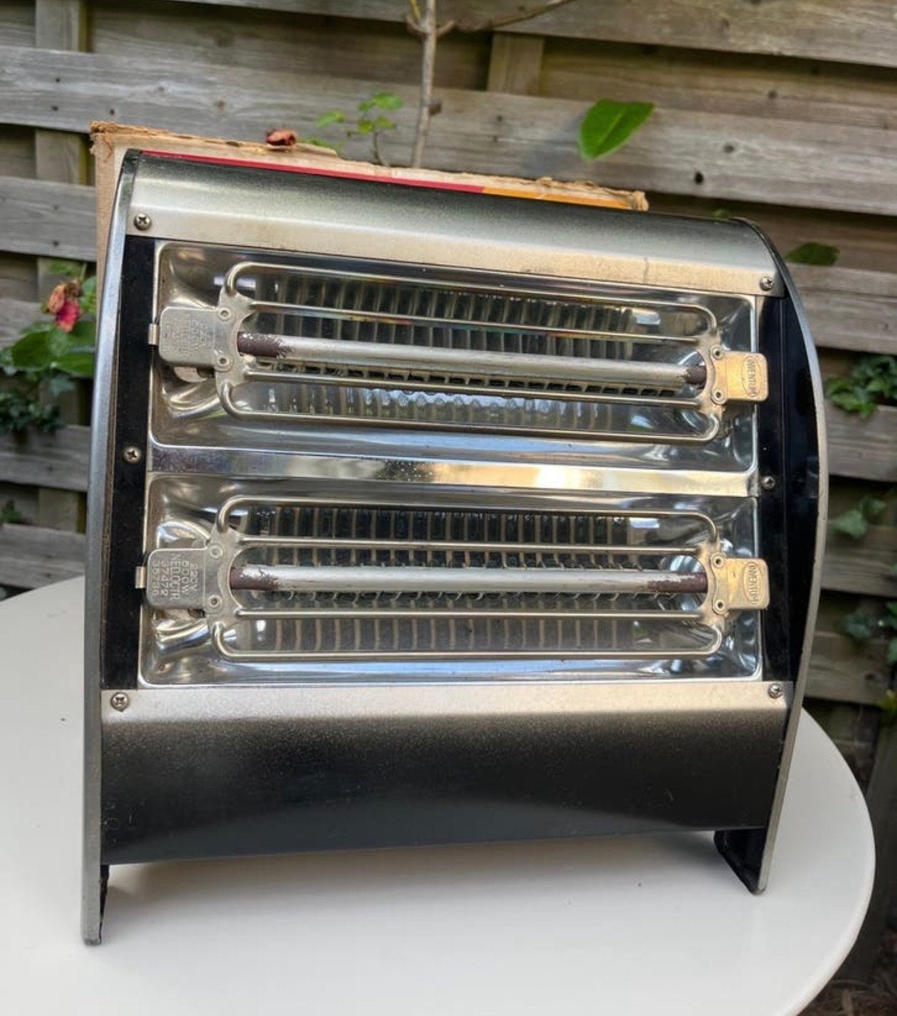 Vintage Inventum Elektrische Kachel - Retro Design, Ophalen of Verzenden