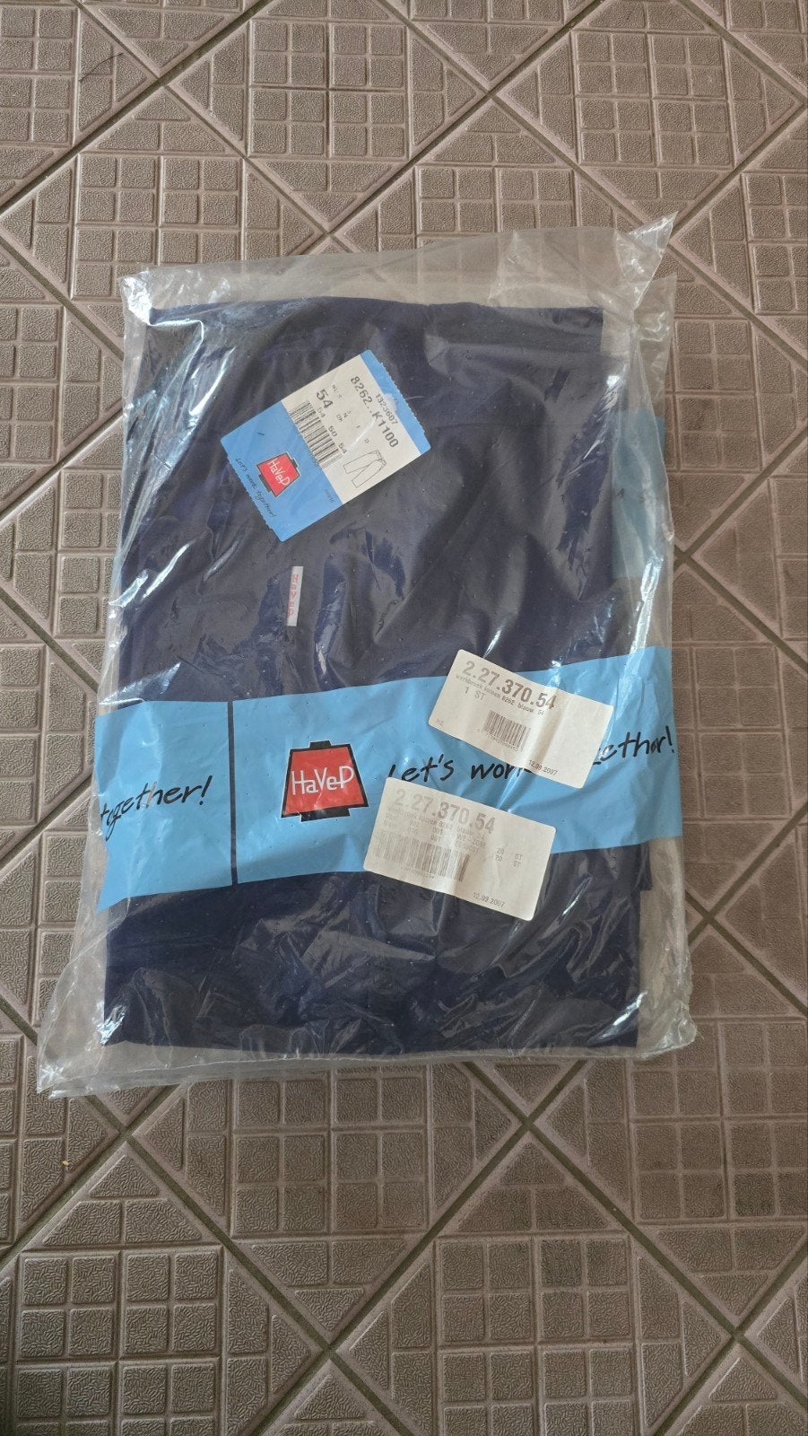 Nieuwe HaveP Werkbroeken - Donkerblauw, Kleding | Heren, Ophalen of Verzenden, Nieuw, Maat 52/54 (L), Blauw