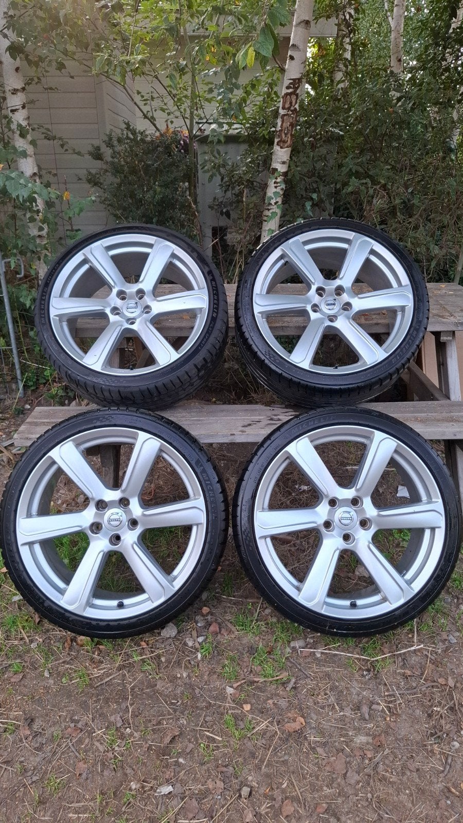 Volvo V60 19 inch velgen met Michelin banden, Banden en Velgen, 235 mm, Zomerbanden, Ophalen