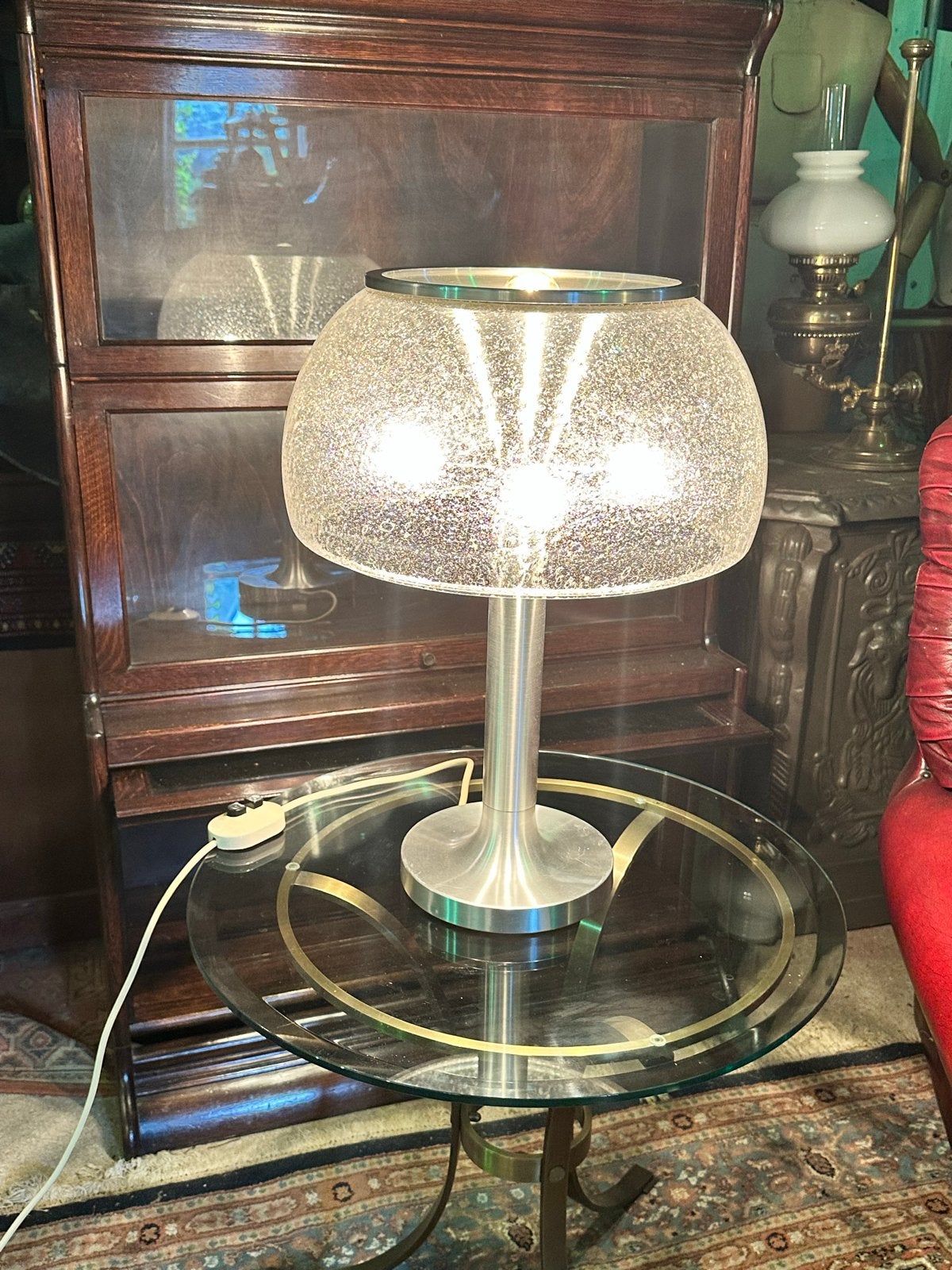 Temde Design Tafellamp - Vintage Stijl, Huis en Inrichting, Met schakelaar, Gebruikt, Overige merken, T