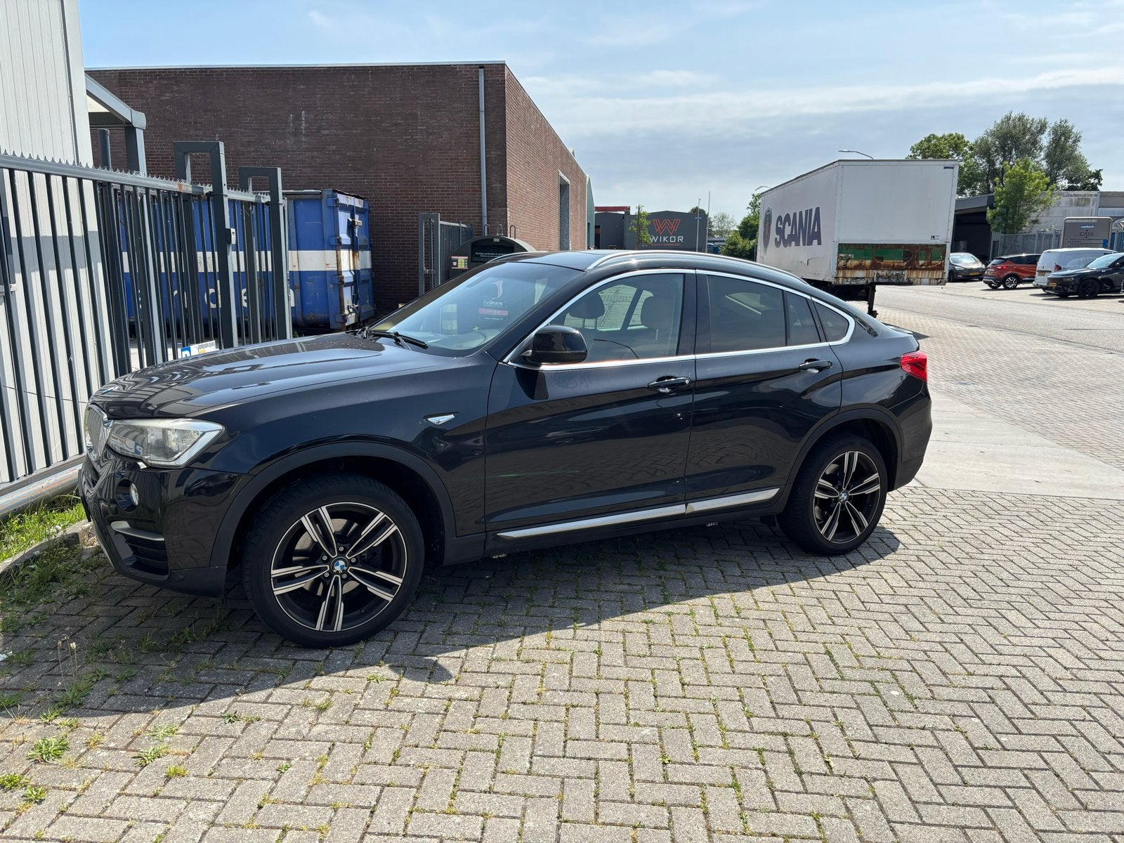 BMW X4 28I xdrive 245 pk! Plaatje! Zwart Metallic, Auto's, BMW, Automaat, Beige, 4 cilinders, Zwart
