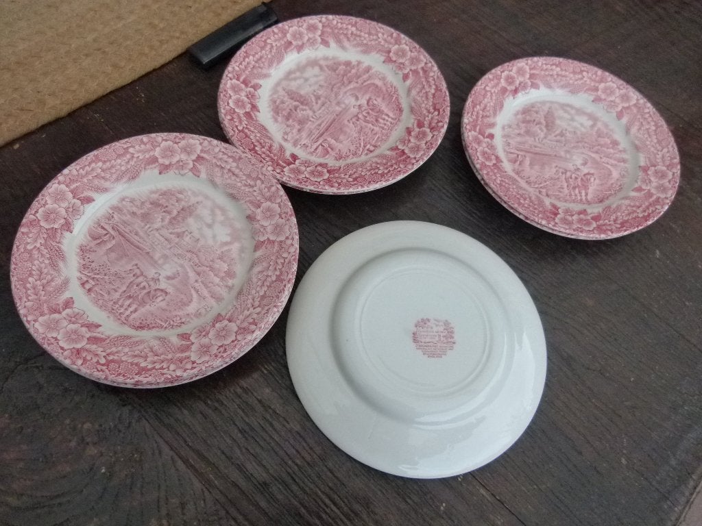 broadhorst ironstone engeland   8 bordjes, Ophalen of Verzenden