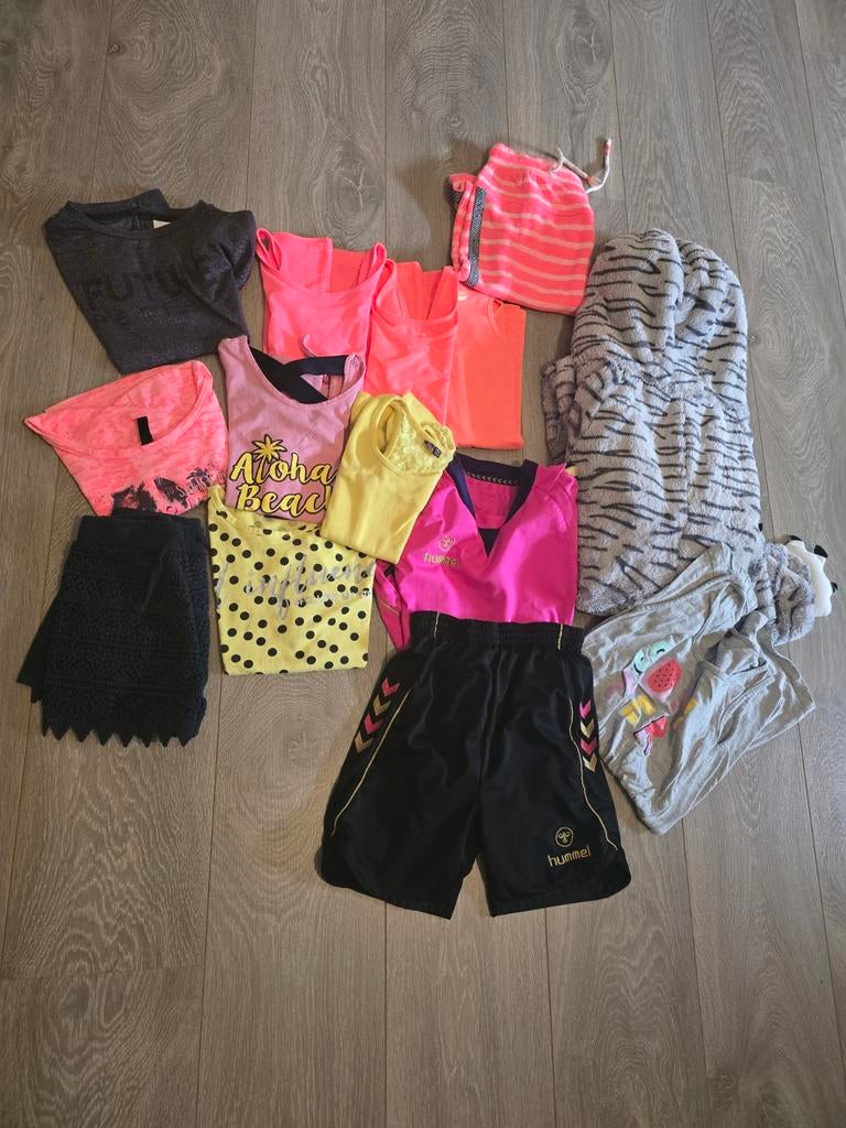 Meisjes kleding pakket maat 116 128, Ophalen of Verzenden, Zo goed als nieuw, Meisje