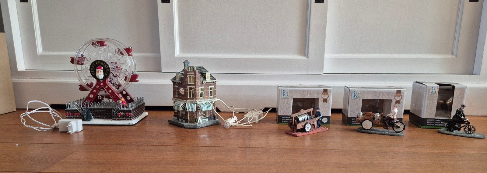 kerstdorp items met doos, Diversen, Ophalen of Verzenden, Nieuw