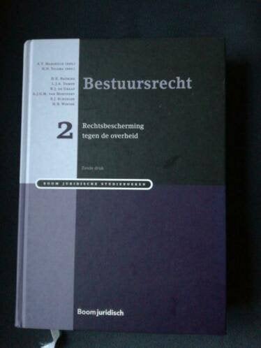 Bestuursrecht deel 2, Boeken, Ophalen of Verzenden, Alpha, Zo goed als nieuw, HBO