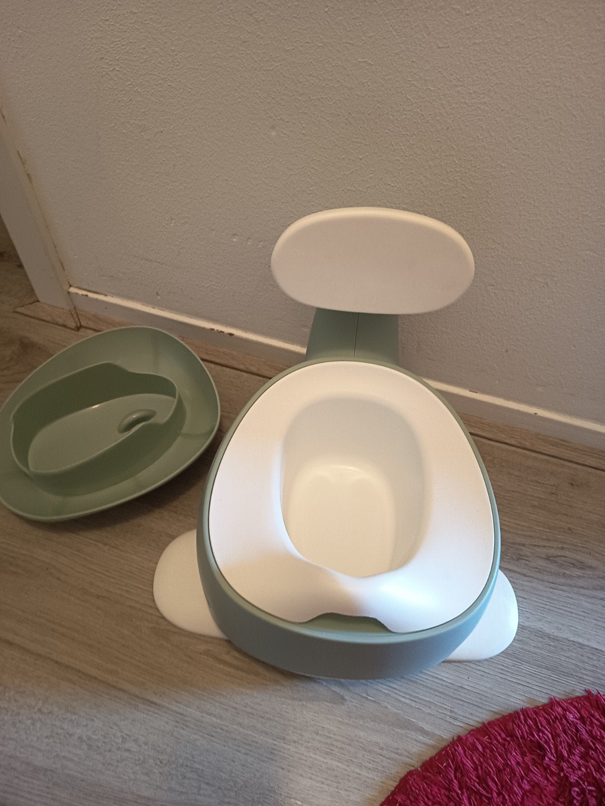 Baninni walvis potje met rugleuning, Ophalen, Zo goed als nieuw